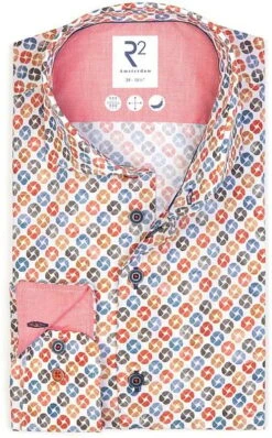 R2 Overhemd Print Multicolour -Kleding Kortingswinkel 76926 1 1
