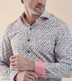 R2 Overhemd Print Multicolour -Kleding Kortingswinkel 76926 3