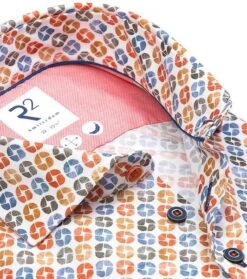 R2 Overhemd Print Multicolour -Kleding Kortingswinkel 76926 4