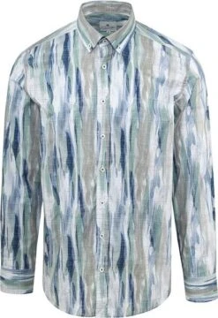 State Of Art Overhemd Print Blauw -Kleding Kortingswinkel 76929 1 1