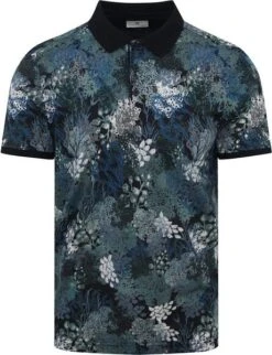 State Of Art Poloshirt Print Blauw -Kleding Kortingswinkel 76941 1 1