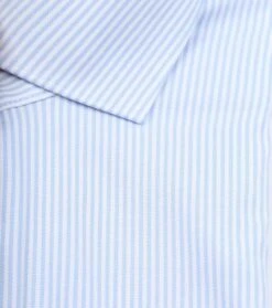 Profuomo Overhemd Strepen Lichtblauw -Kleding Kortingswinkel 76970 5 1
