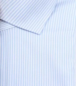 Profuomo Overhemd Strepen Lichtblauw -Kleding Kortingswinkel 76970 5