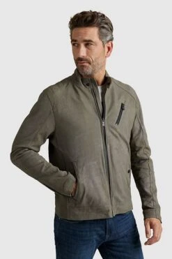Vanguard Leren Jack Grijs -Kleding Kortingswinkel 77021 3
