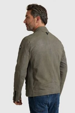 Vanguard Leren Jack Grijs -Kleding Kortingswinkel 77021 4