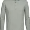 Profuomo Longsleeve Polo Lichtgroen -Kleding Kortingswinkel 77029 1