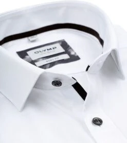 OLYMP Overhemd Level 5 24/seven SL7 Wit -Kleding Kortingswinkel 77070 2 1