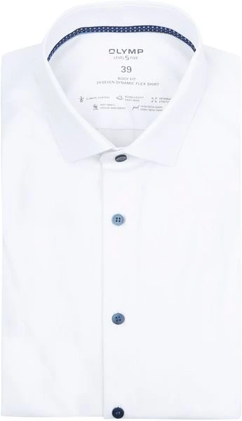 OLYMP Overhemd Level 5 SL7 Wit 3 OLYMP Overhemd Level 5 SL7 Wit