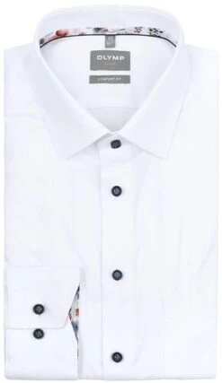 OLYMP Overhemd Luxor Comfort Fit Wit 12 OLYMP Overhemd Luxor Comfort Fit Wit -Kleding Kortingswinkel 77086 1 1