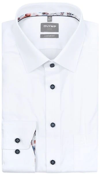 OLYMP Overhemd Luxor Comfort Fit Wit 3 OLYMP Overhemd Luxor Comfort Fit Wit