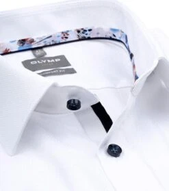 OLYMP Overhemd Luxor Comfort Fit Wit 13 OLYMP Overhemd Luxor Comfort Fit Wit -Kleding Kortingswinkel 77086 2 1