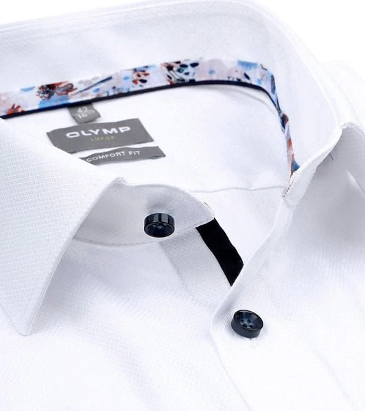 OLYMP Overhemd Luxor Comfort Fit Wit 8 OLYMP Overhemd Luxor Comfort Fit Wit - Afbeelding 6