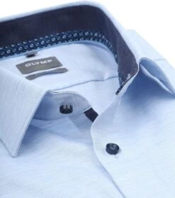 OLYMP Overhemd Luxor Comfort Fit Lichtblauw 12 OLYMP Overhemd Luxor Comfort Fit Lichtblauw -Kleding Kortingswinkel 77087 2 1