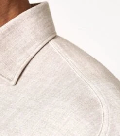 Desoto Overhemd Melange Beige -Kleding Kortingswinkel 77105 4