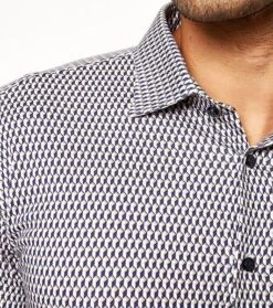 Desoto Overhemd Kubus Navy -Kleding Kortingswinkel 77108 5