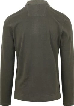 PME Legend Longsleeve Polo Groen -Kleding Kortingswinkel 77177 4