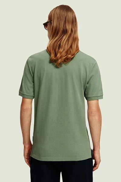Scotch And Soda Pique Polo Groen 5 Scotch And Soda Pique Polo Groen - Afbeelding 3