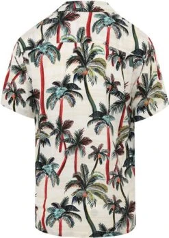 Scotch And Soda Shortsleeve Overhemd Palmbomen -Kleding Kortingswinkel 77184 4
