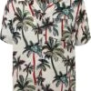 Scotch And Soda Shortsleeve Overhemd Palmbomen -Kleding Kortingswinkel 77184 5