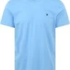 Hackett T-Shirt Blauw -Kleding Kortingswinkel 77187 1