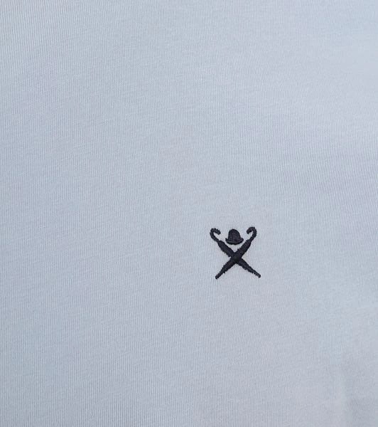 Hackett T-Shirt Lichtblauw 5 Hackett T-Shirt Lichtblauw - Afbeelding 3
