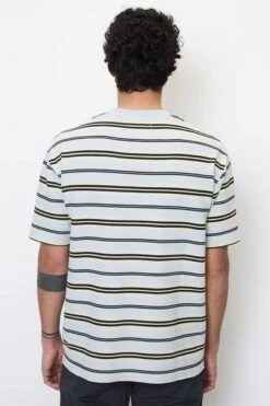 Marc O'Polo T-Shirt Strepen Lichtblauw -Kleding Kortingswinkel 77232 6