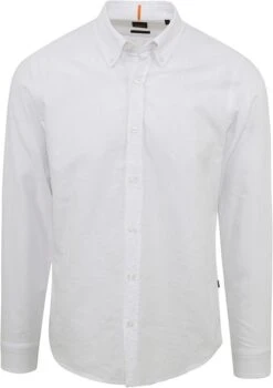 Hugo Boss Rickert Overhemd Wit -Kleding Kortingswinkel 77257 1 1