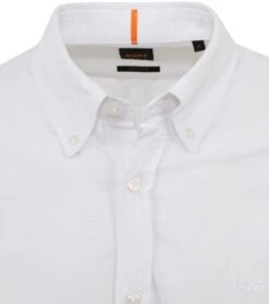 Hugo Boss Rickert Overhemd Wit -Kleding Kortingswinkel 77257 2