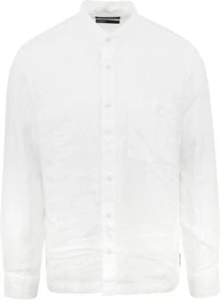 Marc O'Polo Overhemd Linnen Wit -Kleding Kortingswinkel 77266 5 1