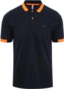 Sun68 Poloshirt Big Stripes Navy 12 Sun68 Poloshirt Big Stripes Navy -Kleding Kortingswinkel 77270 1 1