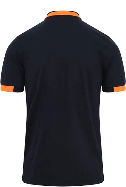 Sun68 Poloshirt Big Stripes Navy 6 Sun68 Poloshirt Big Stripes Navy - Afbeelding 4