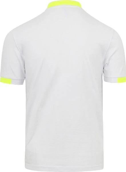 Sun68 Poloshirt Big Stripes Wit 6 Sun68 Poloshirt Big Stripes Wit - Afbeelding 4