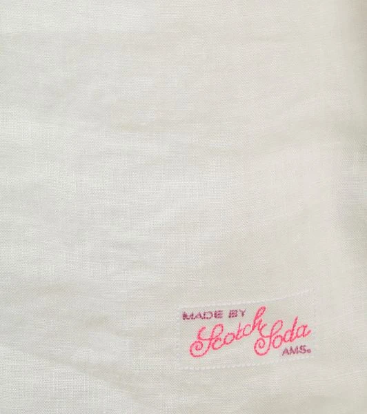 Scotch And Soda Overhemd Linnen Wit 8 Scotch And Soda Overhemd Linnen Wit - Afbeelding 6