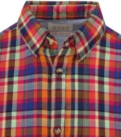 Scotch And Soda Overhemd Ruit Multicolour -Kleding Kortingswinkel 77285 2