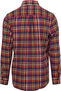 Scotch And Soda Overhemd Ruit Multicolour -Kleding Kortingswinkel 77285 4