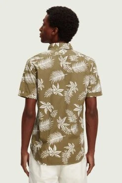 Scotch And Soda Shortsleeve Overhemd Print Groen 10 Scotch And Soda Shortsleeve Overhemd Print Groen -Kleding Kortingswinkel 77287 7