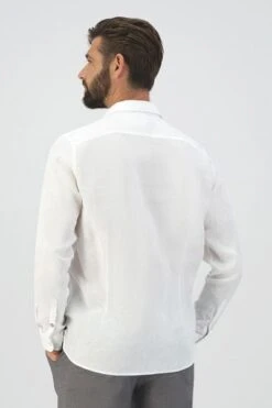 Dstrezzed Overhemd Jagger Linnen Wit -Kleding Kortingswinkel 77296 3 1