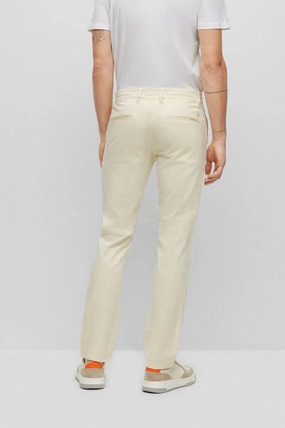 Hugo Boss Chino Schino Slim Lichtbeige 6 Hugo Boss Chino Schino Slim Lichtbeige - Afbeelding 4