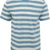 Armor-Lux T-Shirt Linnen Strepen Blauw -Kleding Kortingswinkel 77360 1