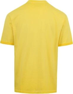 Scotch And Soda Scotch & Soda T-Shirt Logo Geel -Kleding Kortingswinkel 77368 4