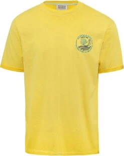 Scotch And Soda Scotch & Soda T-Shirt Logo Geel