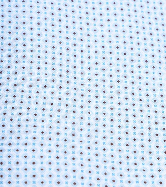 Suitable Overhemd Print Lichtblauw 5 Suitable Overhemd Print Lichtblauw - Afbeelding 3