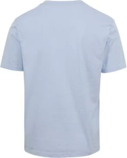Marc O'Polo T-Shirt Logo Lichtblauw -Kleding Kortingswinkel 77415 6