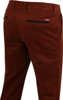 Gardeur Chino Benny 3 Roest Bruin -Kleding Kortingswinkel 77441 3