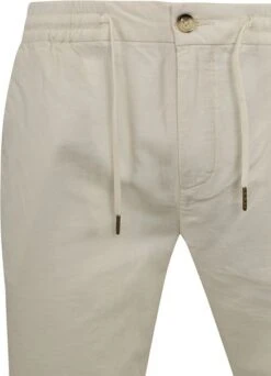 Scotch And Soda Warren Broek Ecru -Kleding Kortingswinkel 77443 2