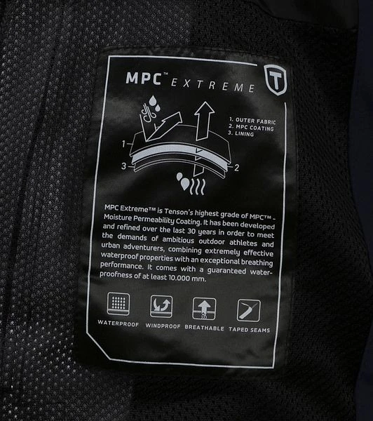 Tenson Connor Jacket Donkerblauw 8 Tenson Connor Jacket Donkerblauw - Afbeelding 6