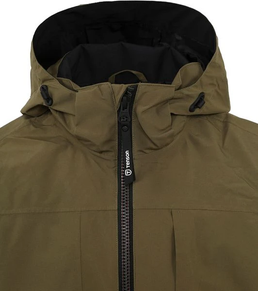 Tenson Connor Jacket Donkergroen 5 Tenson Connor Jacket Donkergroen - Afbeelding 3