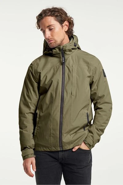 Tenson Connor Jacket Donkergroen 4 Tenson Connor Jacket Donkergroen - Afbeelding 2