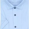 OLYMP Short Sleeve Overhemd Lvl 5 24/Seven Lichtblauw -Kleding Kortingswinkel 77467 1
