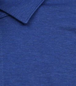 OLYMP Short Sleeve Overhemd Lvl 5 Kobaltblauw -Kleding Kortingswinkel 77468 4